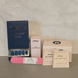 Red Aspen Nail & Care Set, Suri's Blue Diamond, Nail File, Dehydrator, Prep Pads